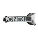B-10 Goggle DUPLEX gray/white/black - clear
