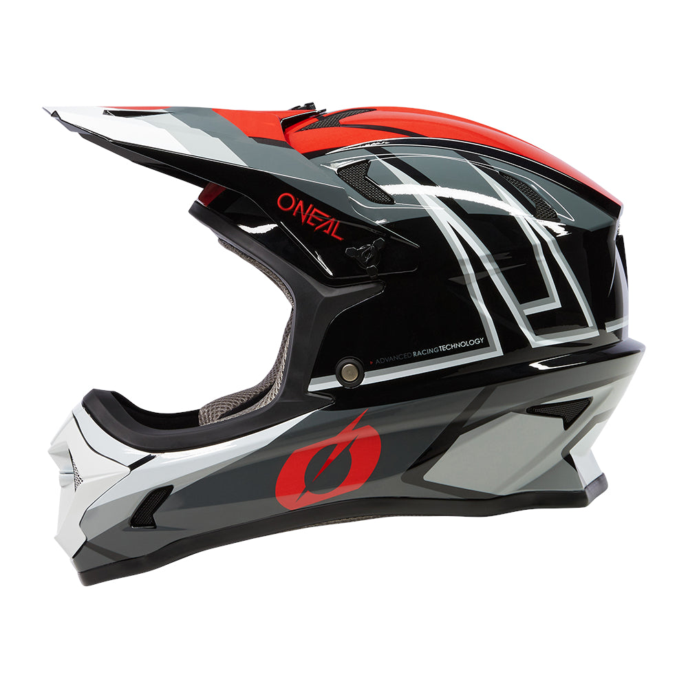 SONUS Youth Helm SPLIT black/red/gray