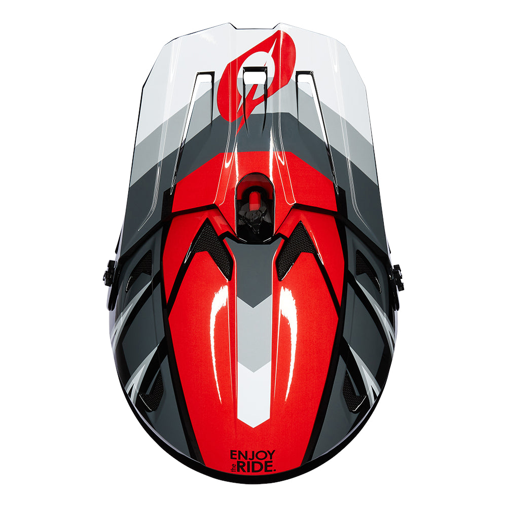 SONUS Youth Helm SPLIT black/red/gray