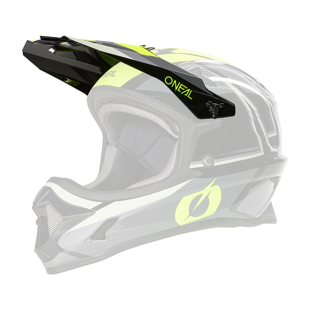 VISOR SONUS Youth Helm SPLIT black/neon yellow