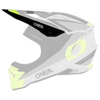 Daszek 1SRS Kask STREAM czarny/neonowy żółty