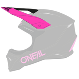 Visor 1SRS Youth Helm SOLID black/pink