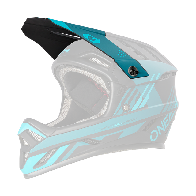 Visor BACKFLIP Helm STRIKE black/teal