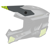 Visor EX-SRS Helm HITCH black/gray/neon yellow