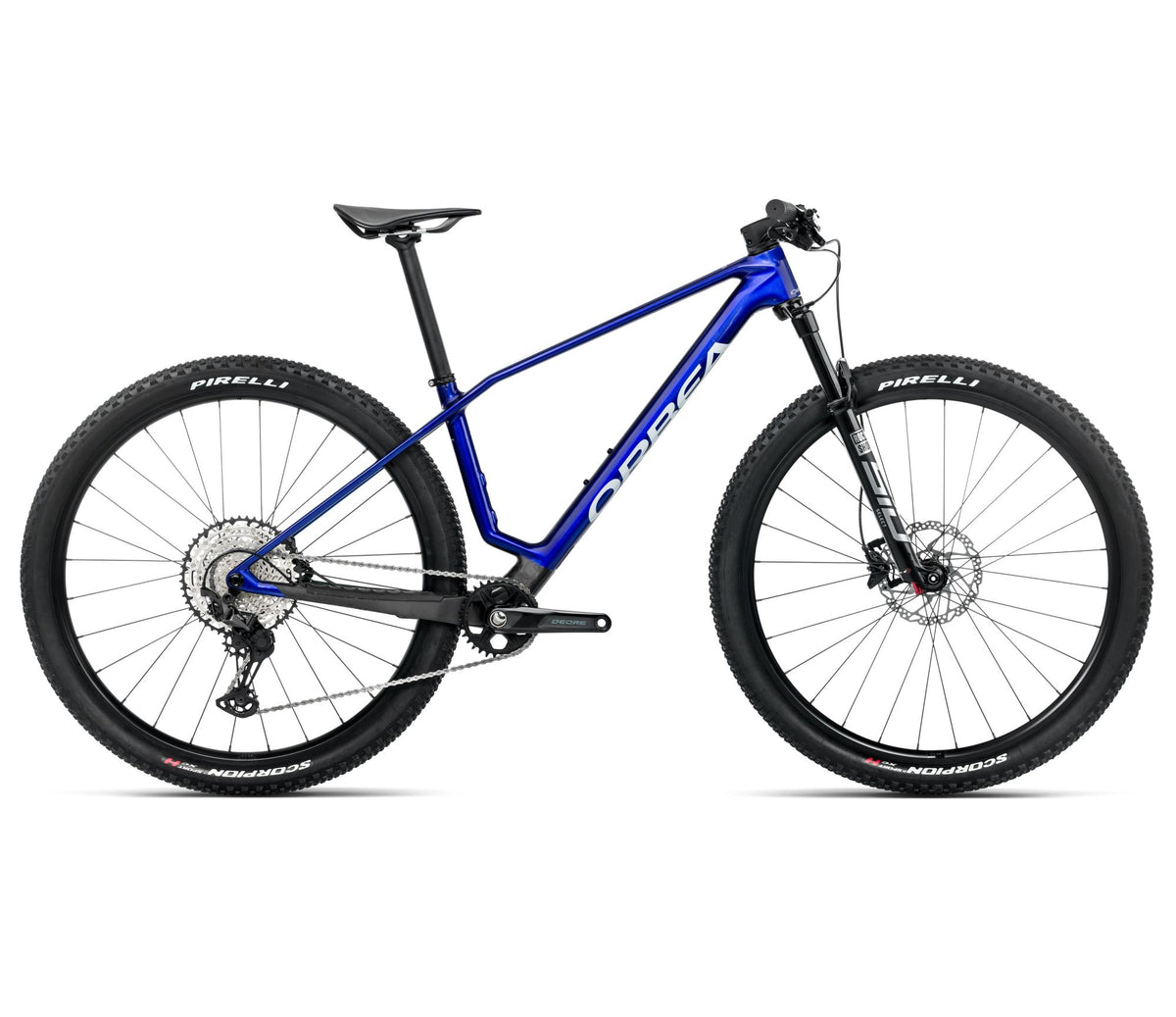 ALMA M30 - Blu Cobalto (Gloss) - Carbonio Grezzo (Matt)