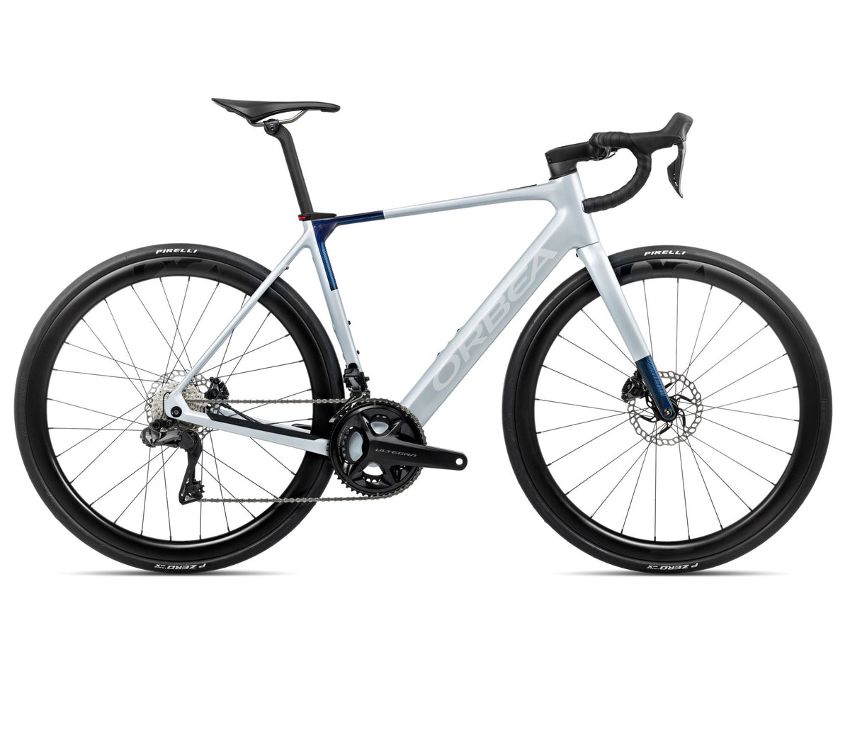 GAIN M20i - Halo Silver (Matt) - Blue Carbon View (Gloss)