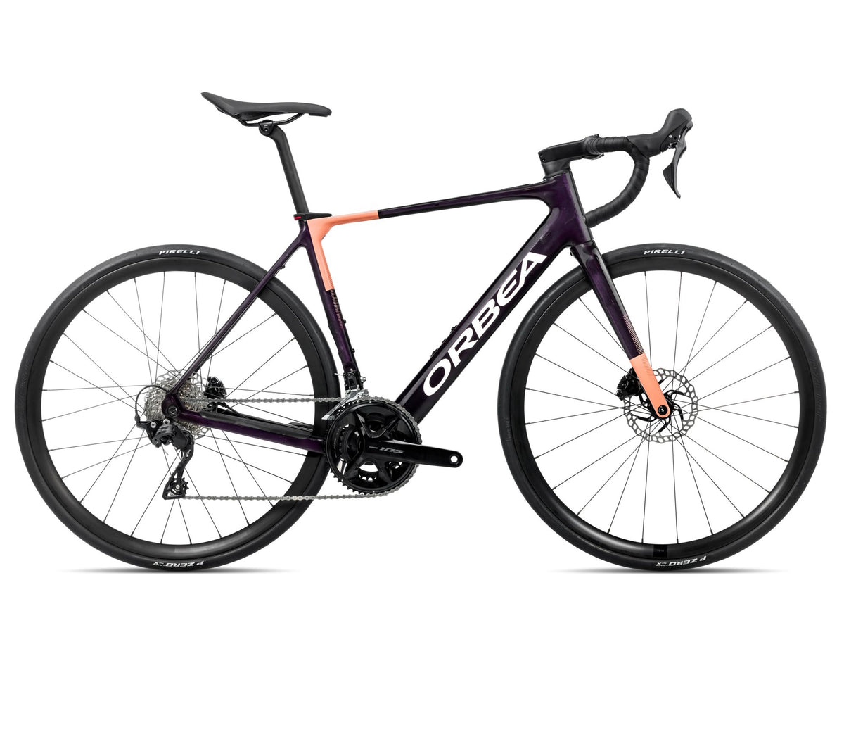 GAIN M30 - Fantasy Purple Carbon View (Gloss) - Orange Cloud (Matt) 2025
