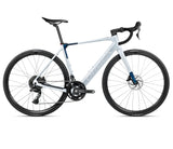 GAIN M40 - Halo Argent (Matt) - Vue Carbone Bleue (Gloss)