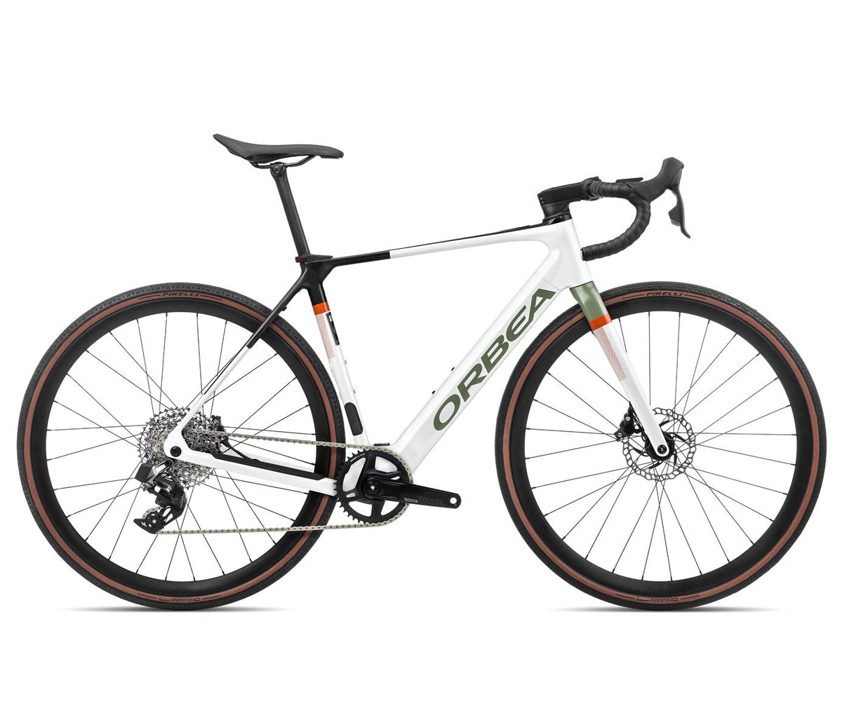 GAIN M31e 1X - White Chic - Metallic Green Artichoke (Gloss)