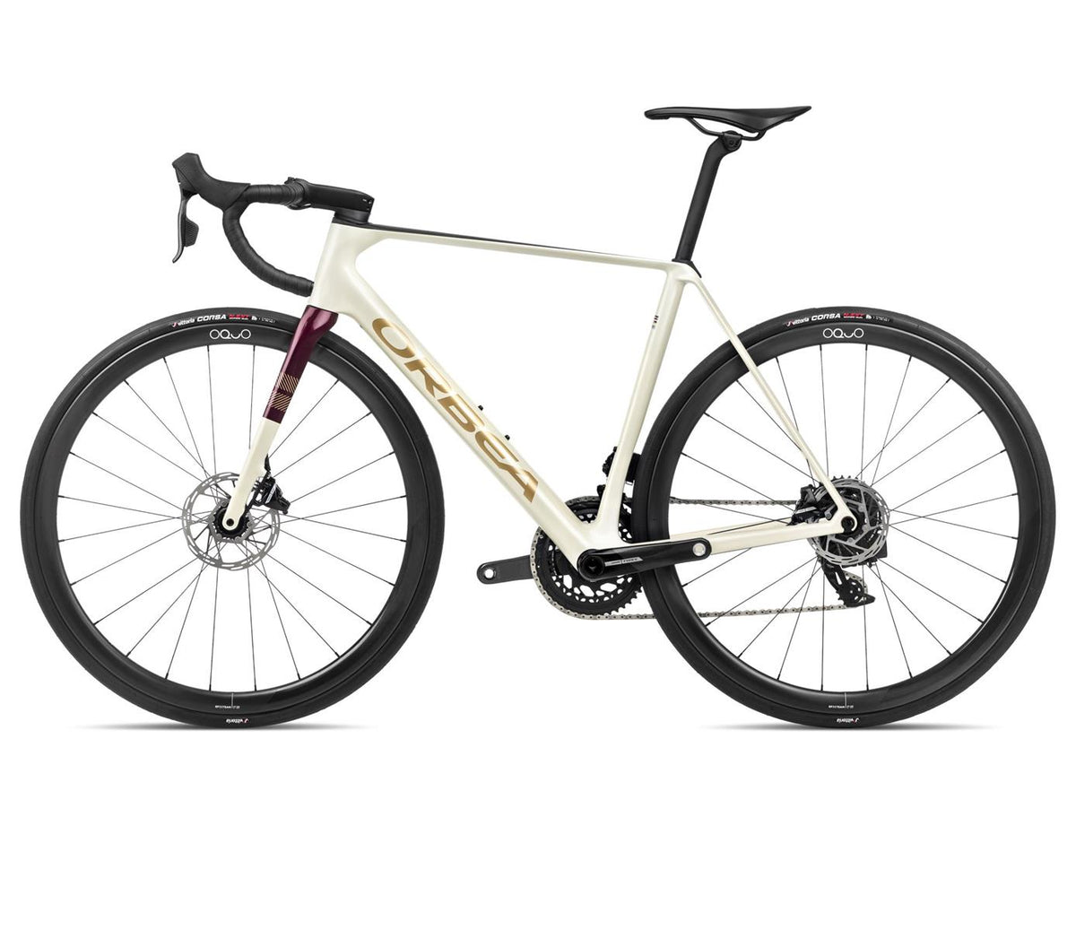 ORCA M21eTEAM PWR Ivory White - Burgundy (Gloss) - Vulcano (Matt)