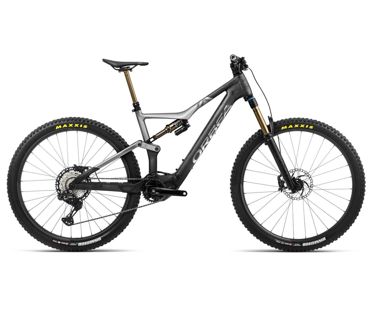RISE M - TEAM Cabon Raw - Shark Grey (Matt)