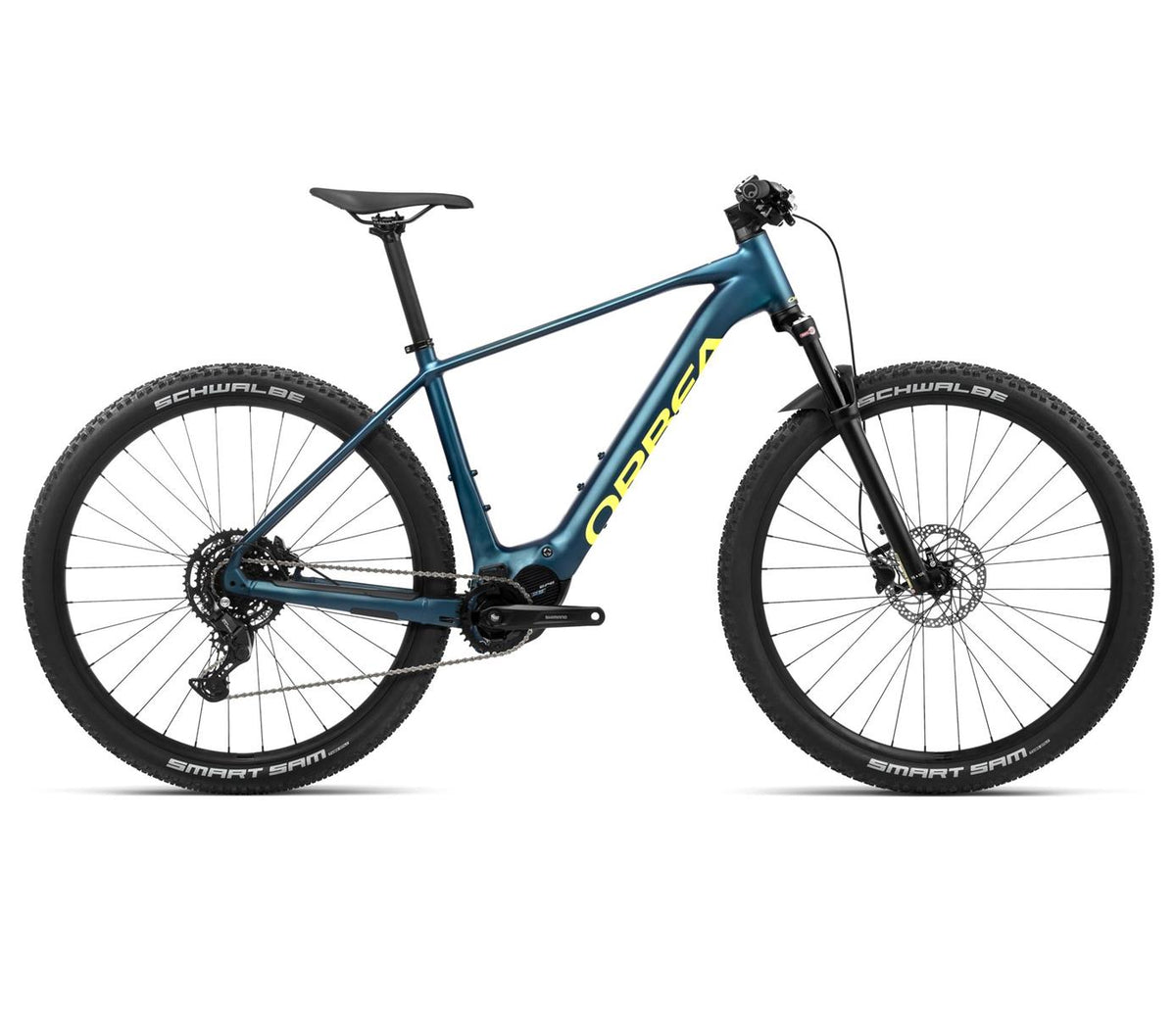 URRUN 40 Borealis Blue (Matt) - Luminous Yellow (Gloss)