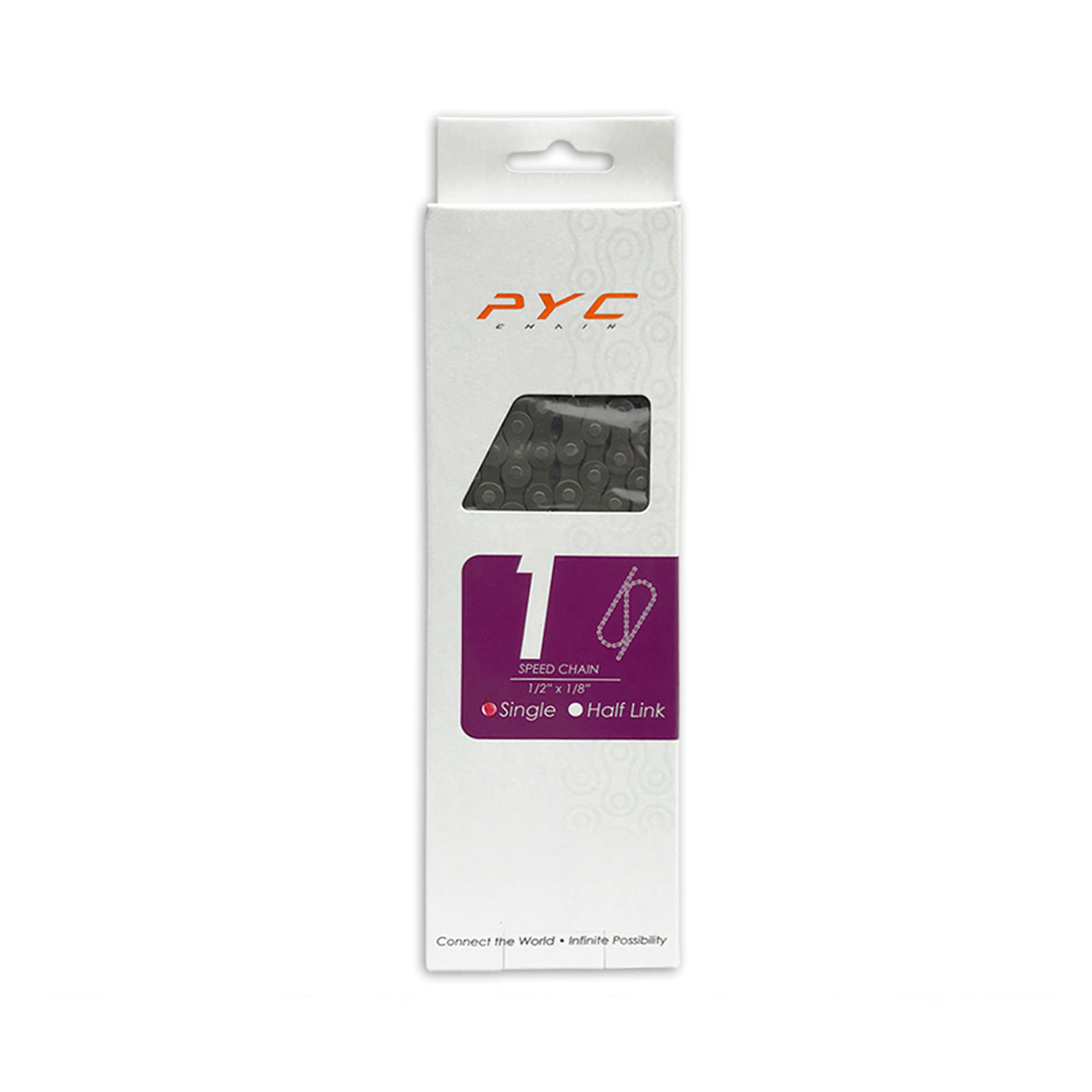 Bicycle chain single-speed - Silver