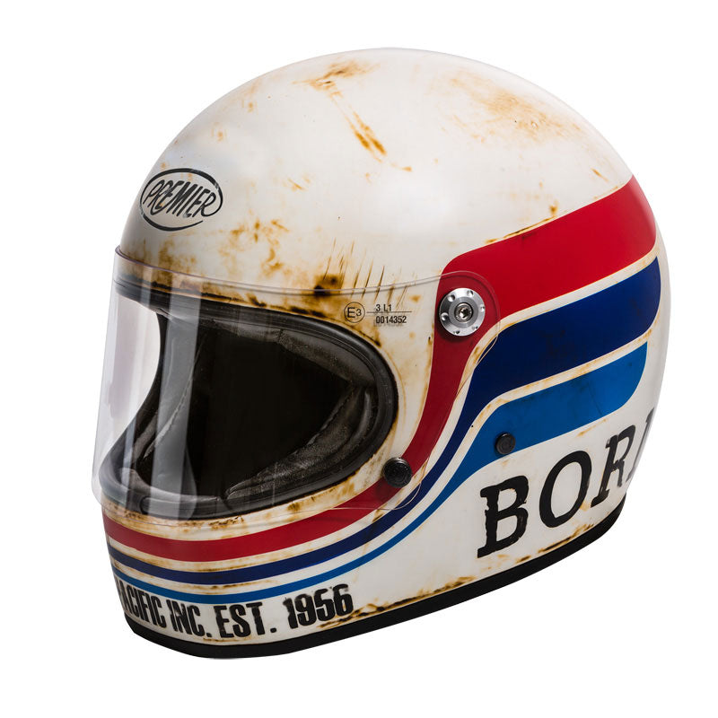 Integralhelm Vintage Trophy BTR 8BM