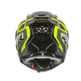 Integralhelm Vyrus EM Y17 - silber-fluo gelb-weiss
