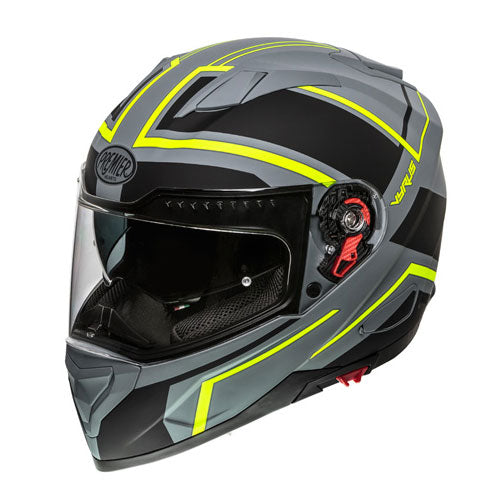 Vyrus ND Y GREY BM matt grau-fluo gelb-schwarz