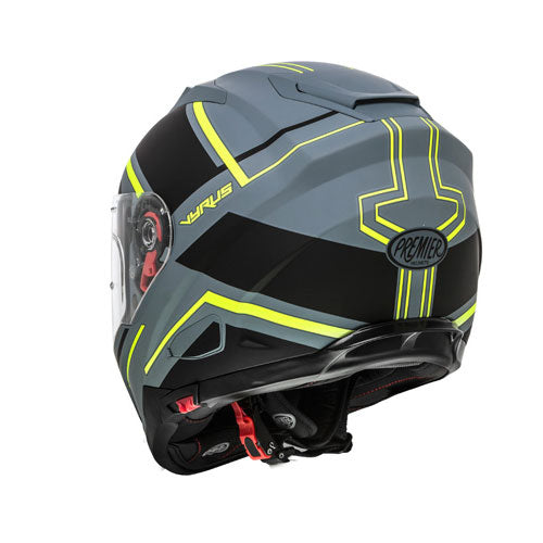 Vyrus ND Y GREY BM matt grau-fluo gelb-schwarz