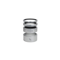 Steuersatzspacer Kit - chrome