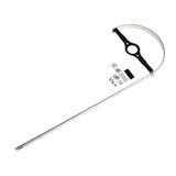 Slimline chain guard - polished silver