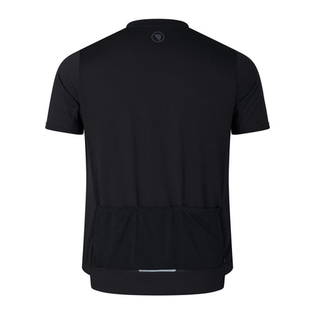 Loop Zipped Jersey - Zwart