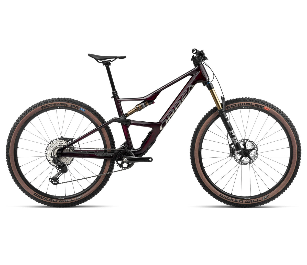 OCCAM SL M10 Cosmic Carbon View - Wine Red Carbon View - Titan (Gloss)