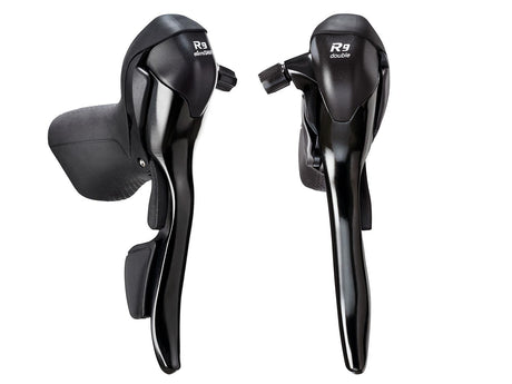 R9 Road Dual Control Levers 2x9 speed - black