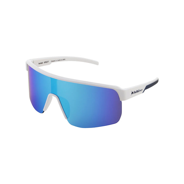 DAKOTA Lunettes de soleil - Blanc Brillant/Revo Bleu Glacé