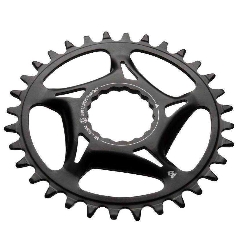 Chainring DM Cinch Steel 12-speed Shimano 32 teeth - Black
