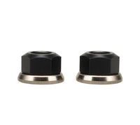 Elite Hub Nut - Black / Silver