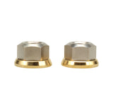 Elite Nabenmutter - silber/gold