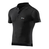 Funktions Polo-Shirt POL - schwarz