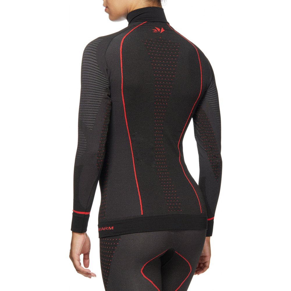Funktionsshirt-langarm mit Zip Kragen Blazefit TS13W