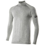 Langarm Funktions T-Shirt TS3 Merino - grau