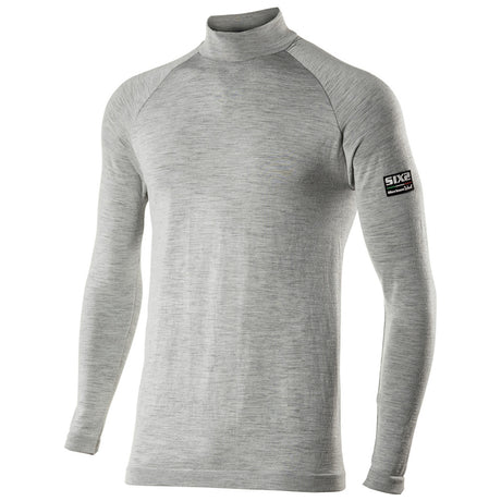 Langarm Funktions T-Shirt TS3 Merino - grau