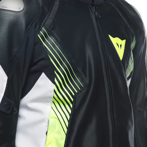 SUPER RIDER 2 Absoluteshell™ Jacke - Black/White/Fluo-Yellow