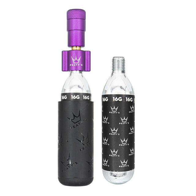 Holeshot CO2 Tyre Inflator - Road & Gravel (16 g) - Violet
