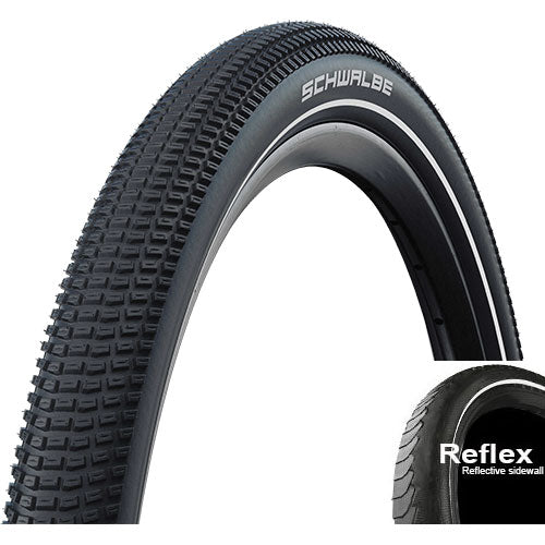 Billy Bonkers, Performance Line, Faltreifen 50-559 - schwarz/reflex Schwalbe