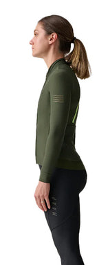 Women's Evade Thermal LS Jersey 2.0 - bronze green