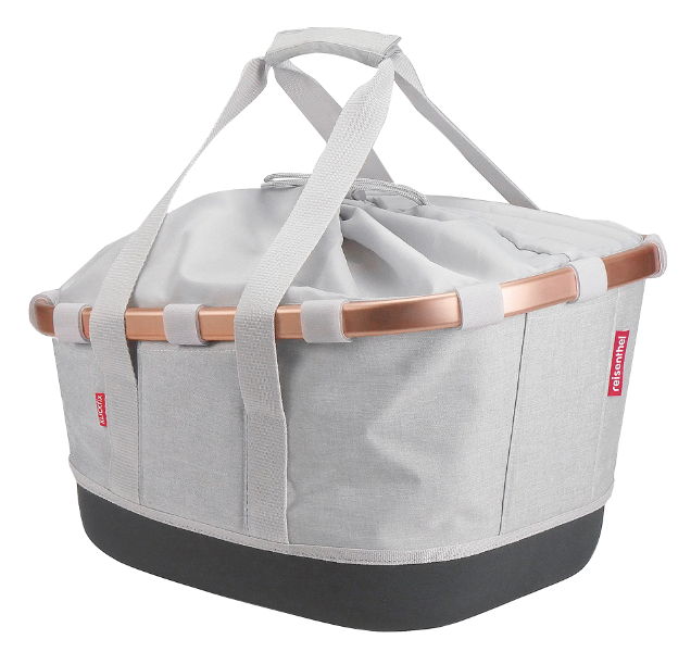 KLICKfix Reisenthel City-Tasche Bikebasket GT 21L, Uniklip2 - twist sky rose