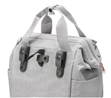 KLICKfix Gepäckträgertasche Roomy GT 12L - twist sky rose