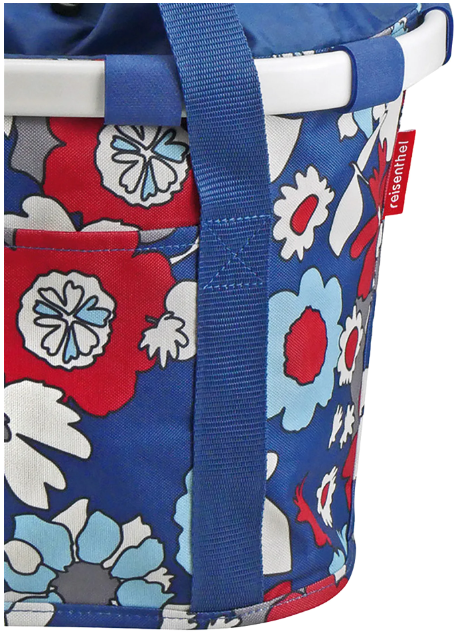 KLICKfix Reisenthel City-Tasche Bikebasket 15L - florist indigo