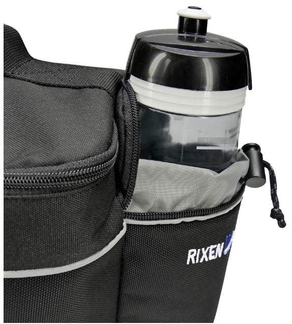KLICKfix Gepäckträgertasche Rackpack Light 8L, UniKlip 2 - schwarz
