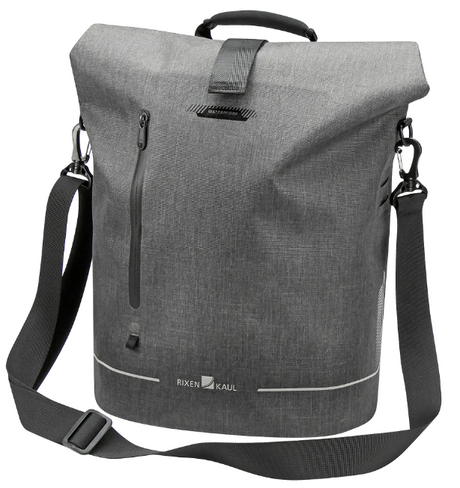 KLICKfix Einzeltasche Lightpack GT Waterproof 16L - tweed grau