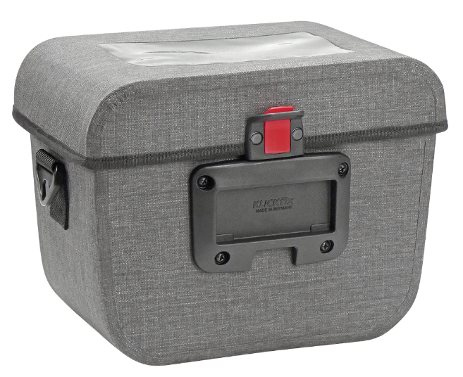 KLICKfix Lenkertasche Aventour Waterproof 5,5L - tweed grau