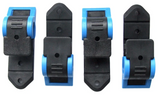 KLICKfix Haken City-Twisthaken - schwarz/blau