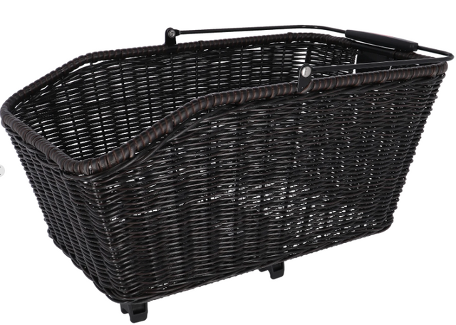 KLICKfix HR-Korb Structura GT 18L, mit Korbklip - schwarz
