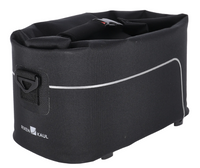 KLICKfix Luggage Carrier Bag Waterproof 10L, Racktime - black 