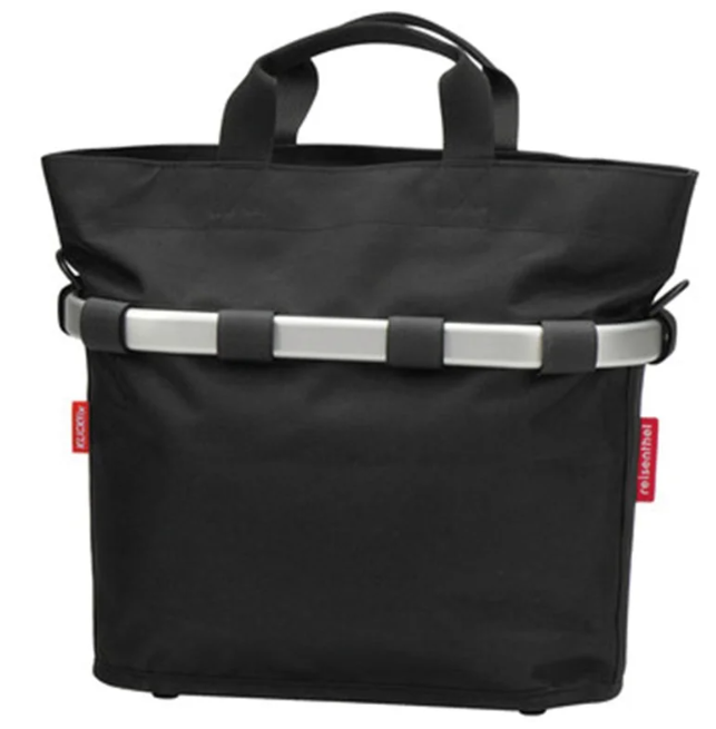 KLICKfix City-Tasche Bikebasket Oval S 12L - schwarz