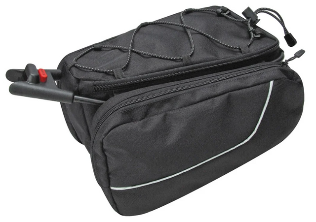 KLICKfix Satteltasche Contour Sport 7L, Contour-Adapter - schwarz