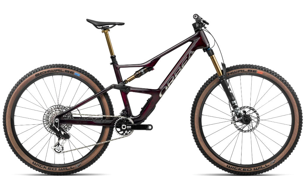 OCCAM SL M-LTD - Wine Red Carbon View - Titan (Gloss)